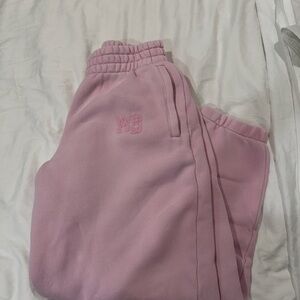 Alexander wang puff logo sweatpants